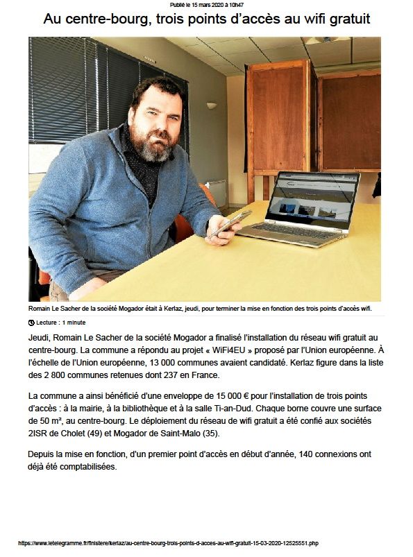 Télégramme - KERLAZ Télégramme - KERLAZ